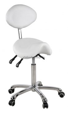 1025 Sattelhocker mit Rückenlehne