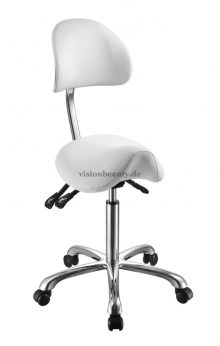 1025A Sattelhocker mit Rückenlehne
