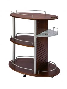 1033 Holzwagen in Ovalform designt für SPA Center