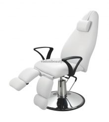 2231A Drehbarer Fußpflegestuhl mit sehr stabiler verchromter Basis